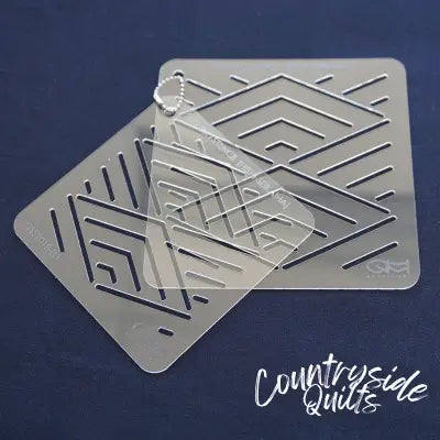 Sashiko Stencil Hishi-Seikiha