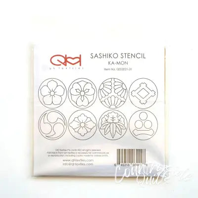 Sashiko Stencil Ka-Mon