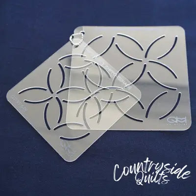 Sashiko Stencil Shippo-Tsunagi