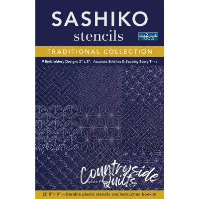 Sashiko Stencils, A Traditional Collection