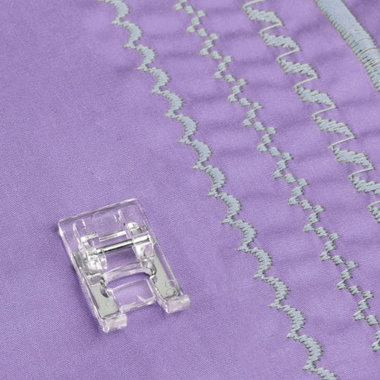 Necchi Satin Stitch Foot (Clear)