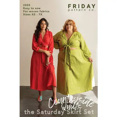 Saturday Skirt Set Pattern