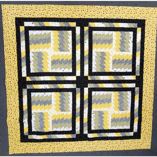 SAW TOOTH JUNIOR QUILT PATTERN Quilt Pattern 85035 3DQ6976