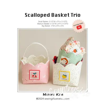 Scalloped Basket Trio Pattern