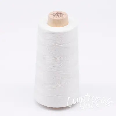 Scanfil Organic Cotton Thread 30wt Solid 3,000yd Coconut Milk