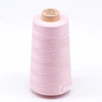 Scanfil Organic Cotton Thread 30wt Solid 3,000yd Crystal Pink