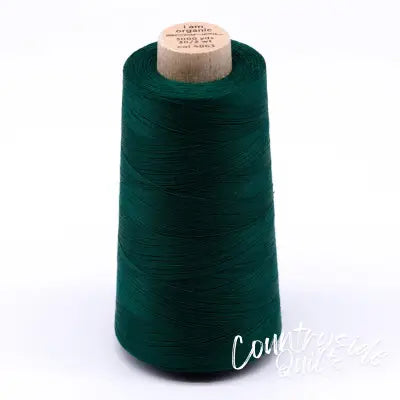 Scanfil Organic Cotton Thread 30wt Solid 3,000yd Galapagos Green