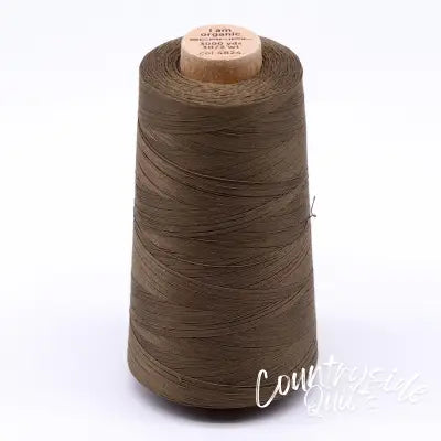 Scanfil Organic Cotton Thread 30wt Solid 3,000yd Lead Gray