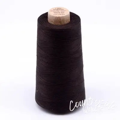 Scanfil Organic Cotton Thread 30wt Solid 3,000yd Licorice