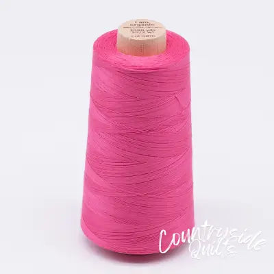 Scanfil Organic Cotton Thread 30wt Solid 3,000yd Pink Lemonade