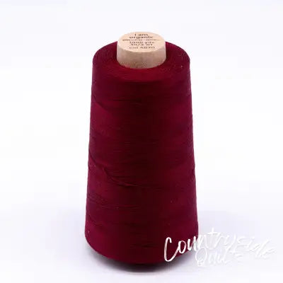 Scanfil Organic Cotton Thread 30wt Solid 3,000yd Rhubarb