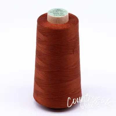 Scanfil Organic Cotton Thread 50wt Solid 5,000yd Baked Clay
