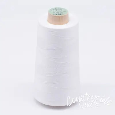 Scanfil Organic Cotton Thread 50wt Solid 5,000yd Bright White