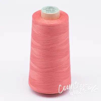 Scanfil Organic Cotton Thread 50wt Solid 5,000yd Burnt Coral