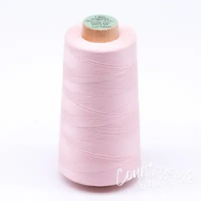 Scanfil Organic Cotton Thread 50wt Solid 5,000yd Crystal Pink