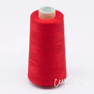 Scanfil Organic Cotton Thread 50wt Solid 5,000yd High Risk Red