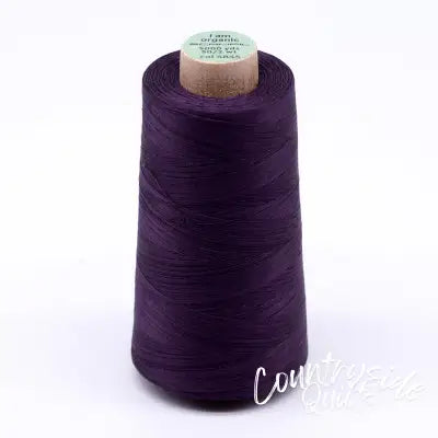 Scanfil Organic Cotton Thread 50wt Solid 5,000yd Plum Perfect
