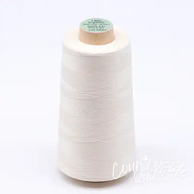 Scanfil Organic Cotton Thread 50wt Solid 5,000yd Solitary Star