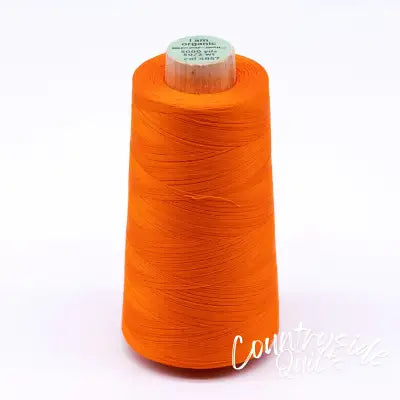Scanfil Organic Cotton Thread 50wt Solid 5,000yd Tangelo