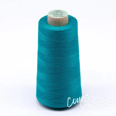 Scanfil Organic Cotton Thread 50wt Solid 5,000yd Tropical Green