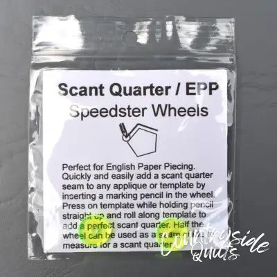 ScantQuarter English Paper Piecing Speedster Wheels