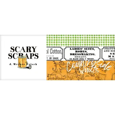 Scary Scraps 10in Squares, 42pcs