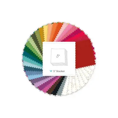 Scattered-A-Cross 5in Squares, 42pcs/bundle