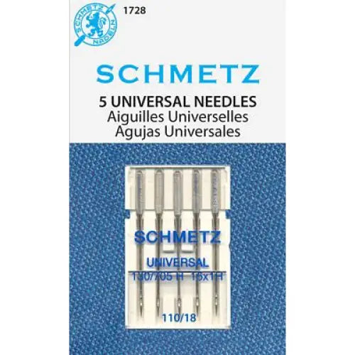 Schmetz Universal 5-pk sz18/110 s1728