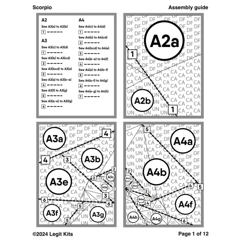 Scorpio Quilt Kit QK064