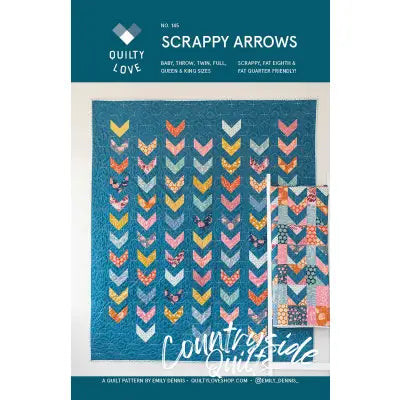 Scrappy Arrows Quilt Pattern