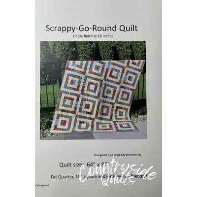 Scrappy Go Round Quilt Pattern