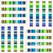 Scrappy Modern Stripes Quilt Pattern 739406408836