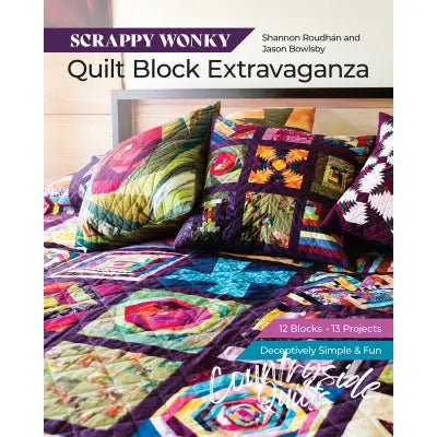 Scrappy Wonky Quilt Block Extravaganza