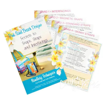 Secrets to Snaps, Straps & Interfacing