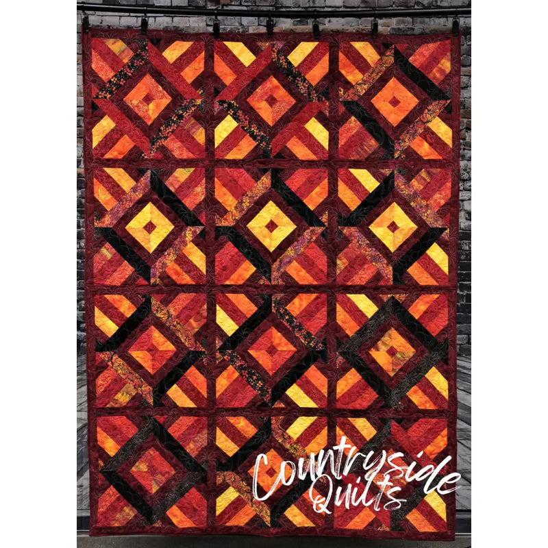 Sedona Sunrise Original Quilt Pattern 739406408843
