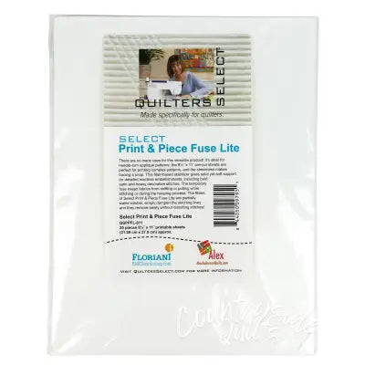 Select Print & Piece Fuse Lite 8-1/2in x 11in 25pk