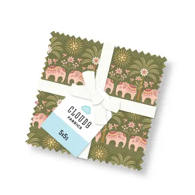 Serenity Garden 5x5 organic cotton