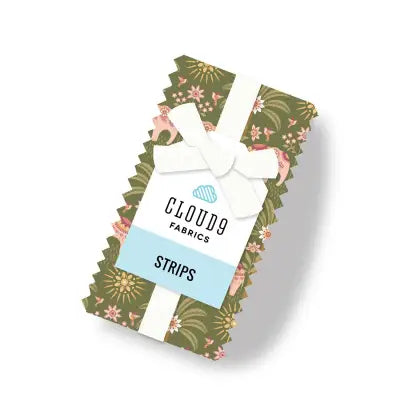 Serenity Garden Strips organic cotton