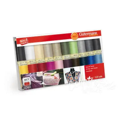 Sew-all Thread 20 spools 20 Colors 100m Basics