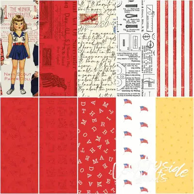 Sew America 1 Yard Bundle Gray, 10pcs