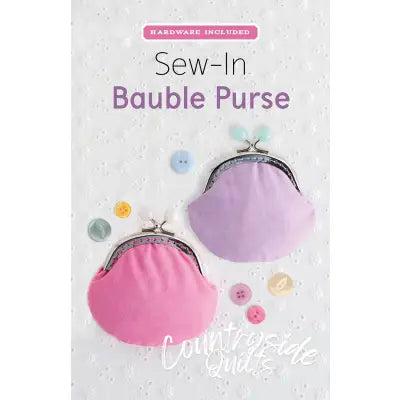 Sew-In Bauble Purse Kit