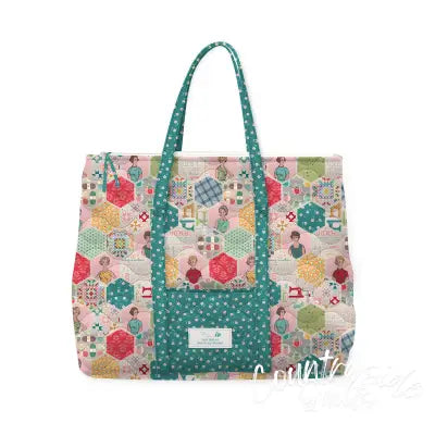 Lori Holt Sew Happy Quilted Bag