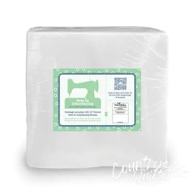 Lori Holt Sew-In Interfacing 10in Precut Squares
