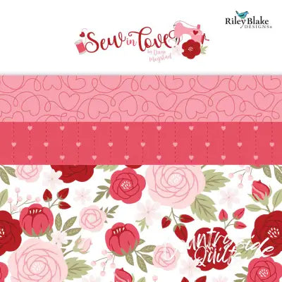 Sew in Love Fat Quarter Bundle, 21 Pcs.