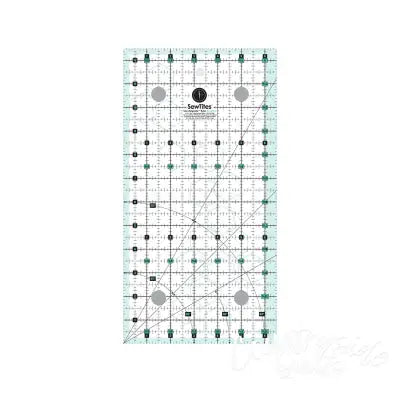 Sew Magnetic 6-1/2in x 12-1/2in Ruler Left Handed