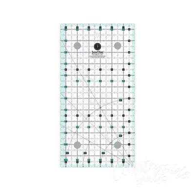 Sew Magnetic 6-1/2in x 12-1/2in Ruler Right Handed