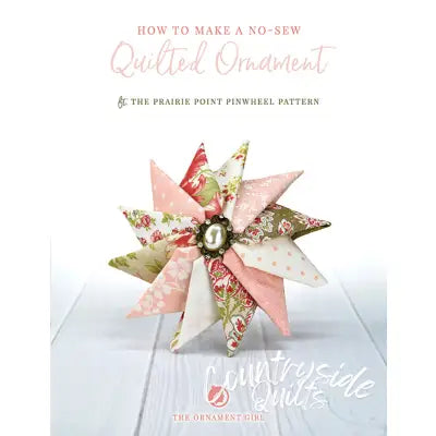 No Sew Ornaments Pinwheel by The Ornament Girl