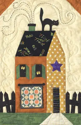 Sew Spooky Block of the Month Block 1 Spells & Stitches