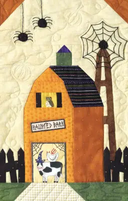 Sew Spooky Block of the Month Block 2 Haunted Barn