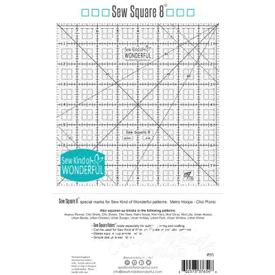 Sew Square 8 Ruler